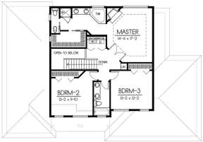 Floorplan 2 for House Plan #692-00142