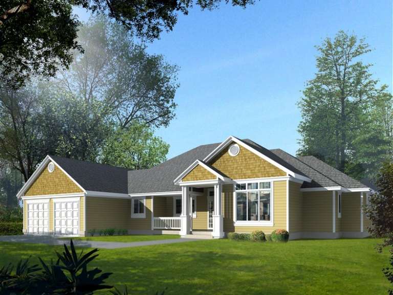House Plan House Plan #6325 Front Elevation