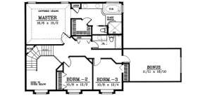 Floorplan 2 for House Plan #692-00153