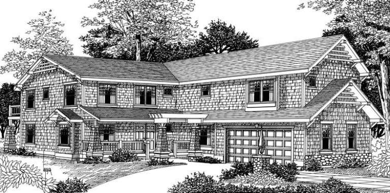 House Plan House Plan #6328 Front Elevation