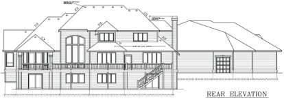 Traditional House Plan #692-00156 Elevation Photo