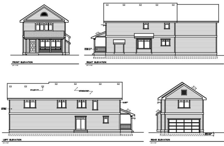 Bungalow House Plan #692-00158 Elevation Photo