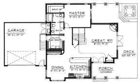 Floorplan 1 for House Plan #692-00163