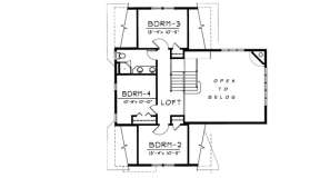 Floorplan 2 for House Plan #692-00163