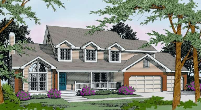 House Plan House Plan #6341 Front Elevation