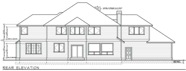 Traditional House Plan #692-00168 Elevation Photo
