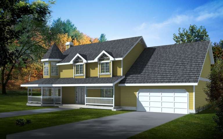 House Plan House Plan #6344 Front Elevation