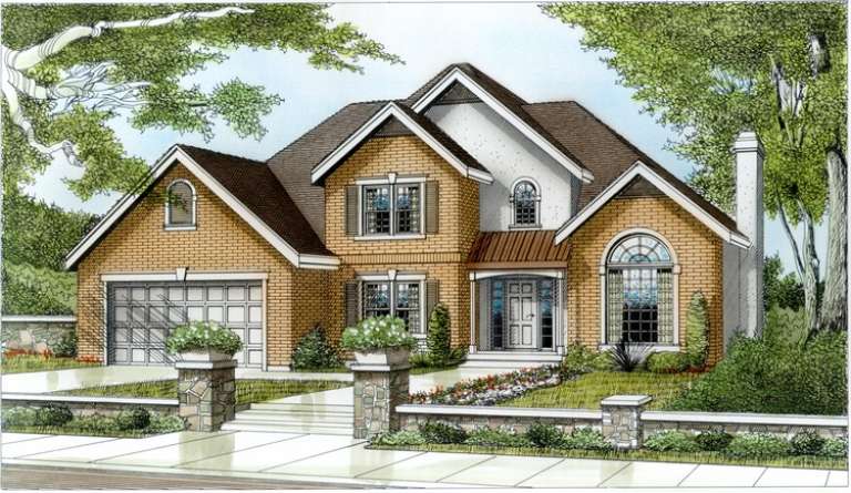 House Plan House Plan #6349 Front Elevation