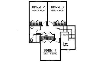 Floorplan 2 for House Plan #692-00175