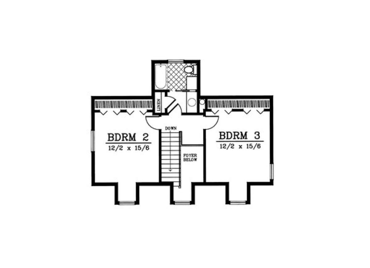 Floorplan 2 for House Plan #692-00180