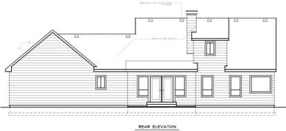 Farmhouse House Plan #692-00181 Elevation Photo