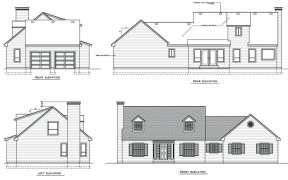 Cape Cod House Plan #692-00182 Elevation Photo
