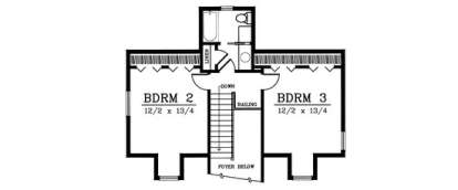 Floorplan 2 for House Plan #692-00182