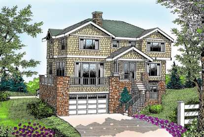 4 Bed, 2 Bath, 2781 Square Foot House Plan - #692-00185