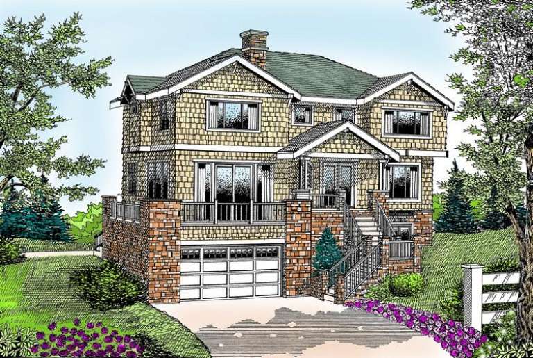 House Plan House Plan #6359 Front Elevation