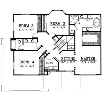 Floorplan 3 for House Plan #692-00185