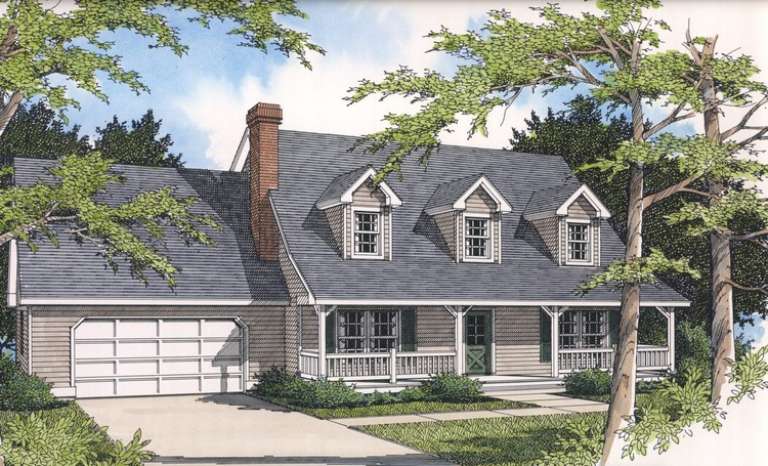 House Plan House Plan #6360 Front Elevation