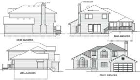 Traditional House Plan #692-00188 Elevation Photo