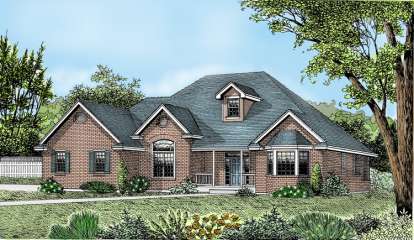 3 Bed, 2 Bath, 2200 Square Foot House Plan - #692-00190