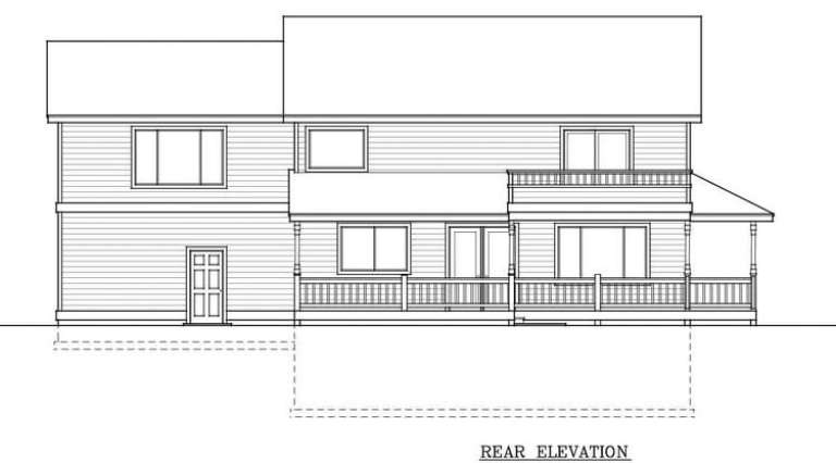 Country House Plan #692-00192 Elevation Photo