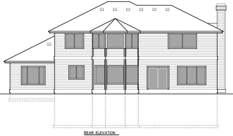Craftsman House Plan #692-00195 Elevation Photo