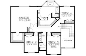 Floorplan 2 for House Plan #692-00195