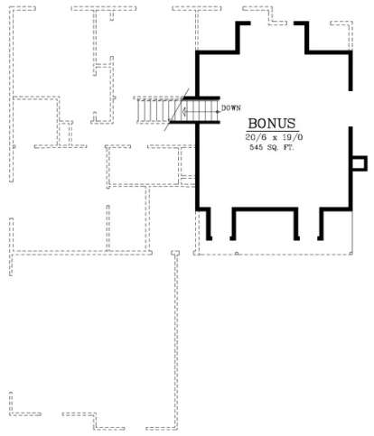 Floorplan 2 for House Plan #692-00196