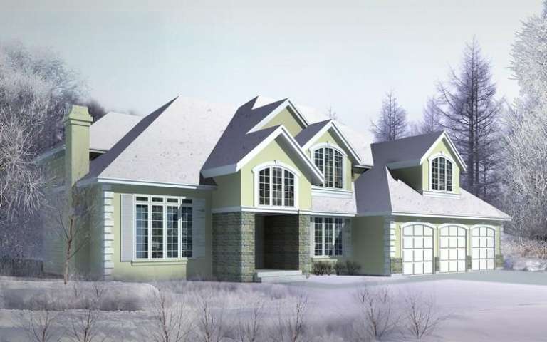 House Plan House Plan #6373 Front Elevation