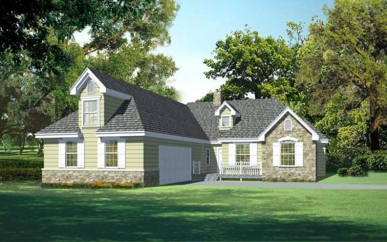 House Plan House Plan #6376 Front Elevation