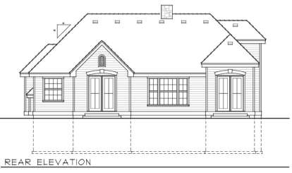 Traditional House Plan #692-00202 Elevation Photo
