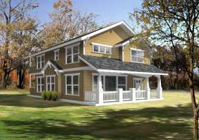 Cottage House Plan #692-00203 Elevation Photo