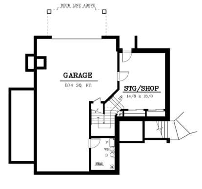 Floorplan 1 for House Plan #692-00205