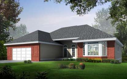 2 Bed, 2 Bath, 1836 Square Foot House Plan - #692-00207