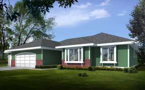 Traditional House Plan #692-00209 Elevation Photo