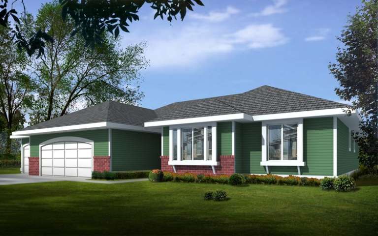Traditional House Plan #692-00209 Elevation Photo