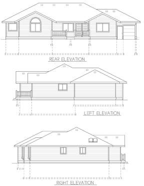 Traditional House Plan #692-00209 Elevation Photo