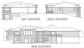 Contemporary House Plan #692-00210 Elevation Photo