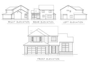Traditional House Plan #692-00214 Elevation Photo