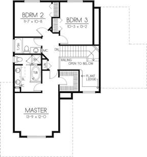 Floorplan 2 for House Plan #692-00214