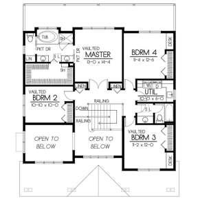 Floorplan 3 for House Plan #692-00216