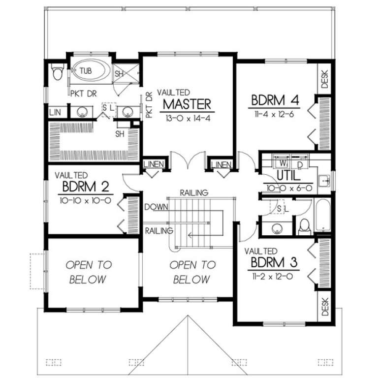 House Plan House Plan #6390 Drawing 3
