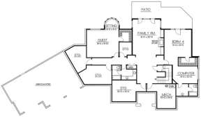 Floorplan 1 for House Plan #692-00223