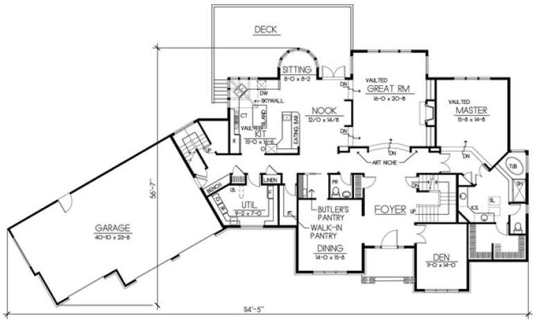 House Plan House Plan #6397 Drawing 2