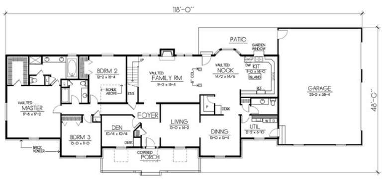 House Plan House Plan #6398 Drawing 1
