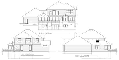 Traditional House Plan #692-00225 Elevation Photo
