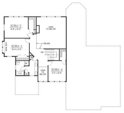Floorplan 2 for House Plan #692-00225