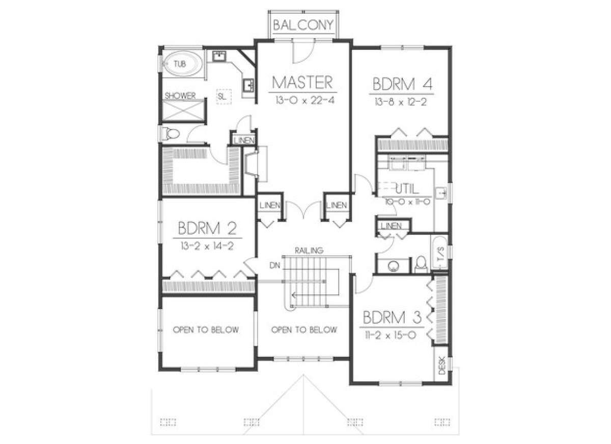 Floorplan 2 for House Plan #692-00226