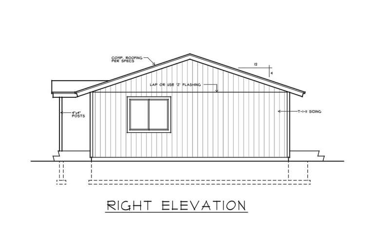 Traditional House Plan #692-00228 Elevation Photo