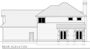 Craftsman House Plan #692-00233 Elevation Photo