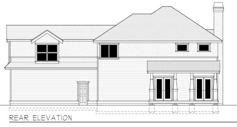 Craftsman House Plan #692-00234 Elevation Photo